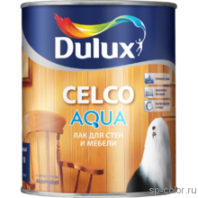 Dulux Celco Aqua 10 акриловый матовый лак для вагонки и мебели