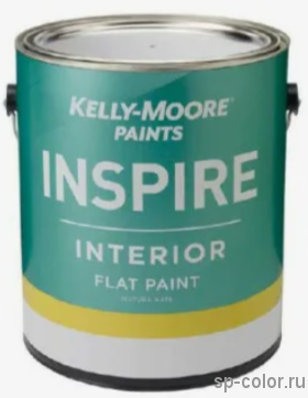 Kelly Moore Inspire Interior Eggshell Enamel суперукрывистая дизайнерская краска яичная скорлупа