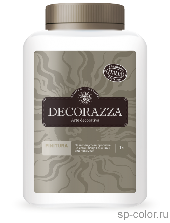 Decorazza Finitura влагозащитная пропитка для декоративных покрытий