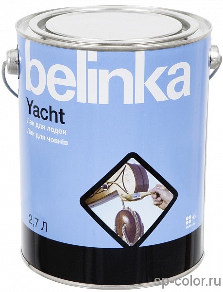   Belinka Yacht Матовый Яхтный лак для древесины